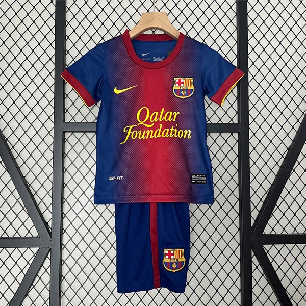 Camiseta Barcelona Replica Primera Ropa Retro Niño 2012 2013